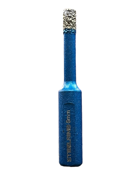 Коронка алмазная под дрель Steelring 6 мм (VTS6) (YA88VTS6)