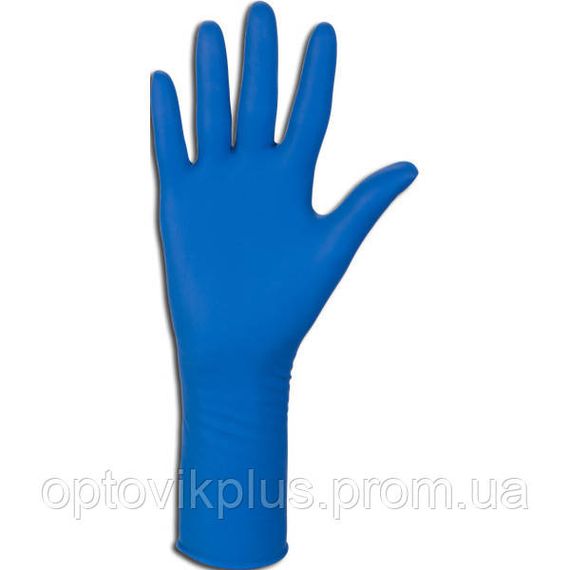 Амбулаторні рукавички MERCATOR, сині, XL (50шт/25пар) | Зображення 1