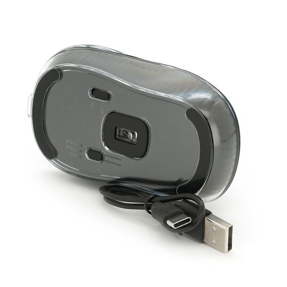 Миша бездротова JEDEL WD141, 1200-1600DPI, Black, 2.4GHZ+Bluetooth 5.0, Box | Зображення 3