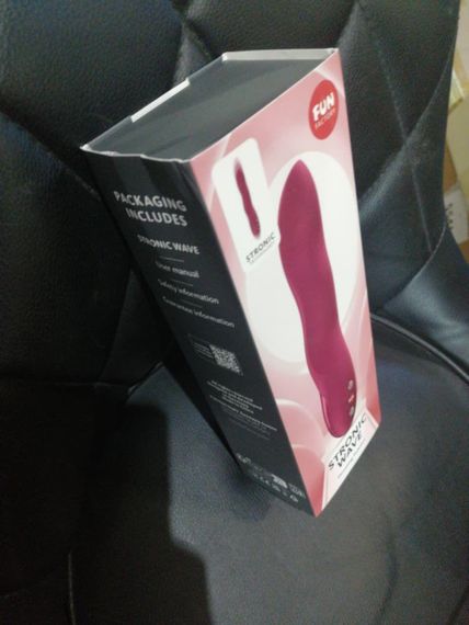 Пульсатор для точки G Fun Factory Stronic Wave Wine Red (мятая упаковка!!!) Sex Aura | Зображення 1