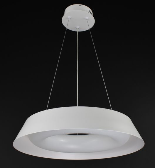 Люстра світлодіодна підвісна LED світильник для квартири на стелю лед з пультом 27577 Білий 25-90х50х50 см. | Зображення 6