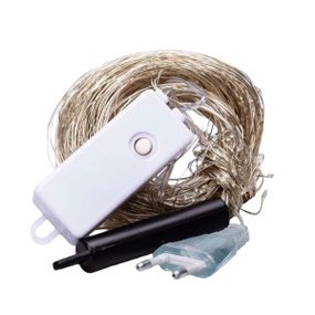 Гирлянда светодиодная конский хвост GarlandoPro 200LED Роса 2м 10 линий 173309ML