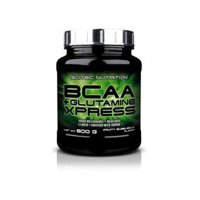 Амінокислота BCAA для спорту Scitec Nutrition BCAA+Glutamine Xpress 600 g /50 servings/ Apple