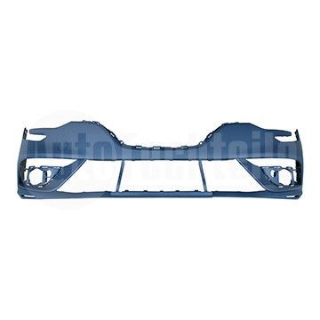 Бампер передний Renault Megane 15- (под покраску), AutoTechteile, 505 1269, 5510-00-6044900Q