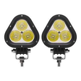 Комплект світлодіодних LED фар JR-35W CREE chip направлене світло трикутна (SPOT+FLOOD) 12/24V