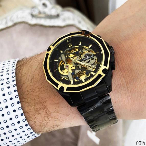 Forsining 8130 Black-Gold-Black | Зображення 6