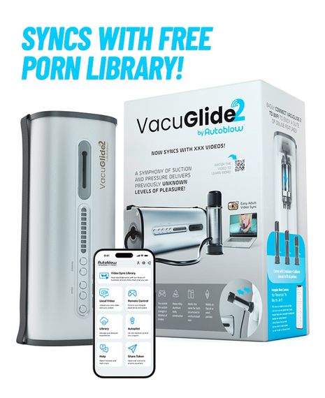 Автоматичний мастурбатор - Autoblow VacuGlide 2 Sex Aura | Зображення 8