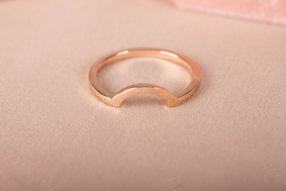 Женское кольцо из красного золота 16 | Зображення 4