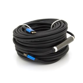 Кабель Merlion HDMI-HDMI 4Kx2K Ultra HD, 30.0m, v2.0, круглий Black, Blister-box