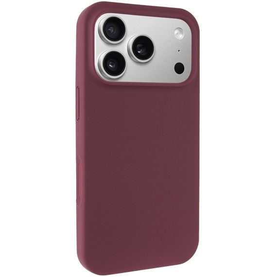 Чохол Silk Full Protective (AA) NO LOGO для Apple iPhone 17 Pro / 18 Pro (6.3") Бордовий / Plum