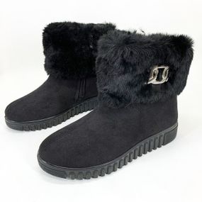 Жіночі зимові черевики на підошві, Калоші жіночі утеплені ева бурки бабуші SQ-40