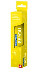 Освітлююча зубна паста Curaprox Be You Yellow, жовтого кольору, 60 мл. , RDA - 50 Смак: Грейпфрут & Бергамот