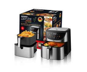 Фритюрница 12 л с двумя тенами 4200Вт Zepline ZP-217 со съемной корзинкой