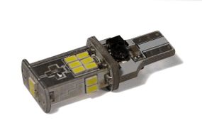 Світлодіодна лампа StarLight T15 18 діодів 3020 12 V-24 V 6.5 W WHITE / Canbus / мультиполярна / друкована плата