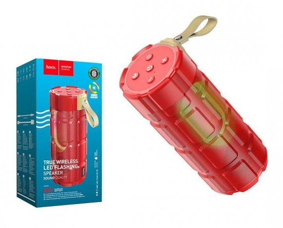 Портативна Bluetooth-колонка Hoco HC7 Pleasant sports BT speaker IPX5 RED | Зображення 2