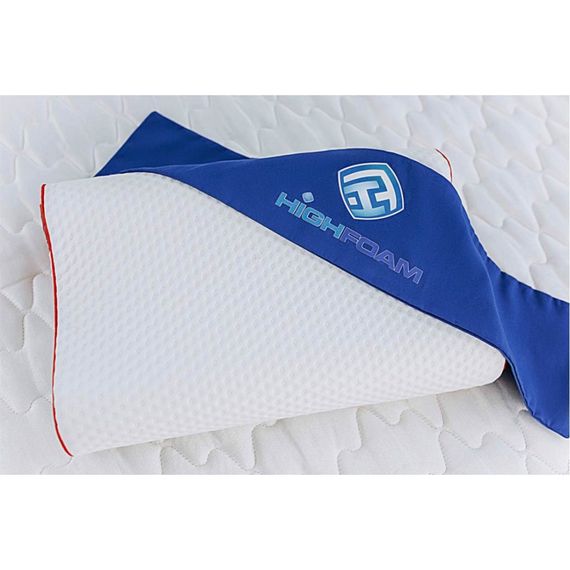 Подушка Highfoam ортопедична Noble Ergowave M-Line 58 х 40 х 10,5 см (4820178150033) | Зображення 6