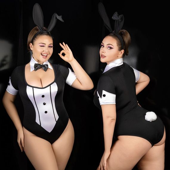 Еротичний костюм зайчика JSY P61102 Plus Size | Зображення 4