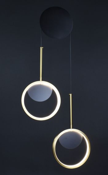 Бра LED 27184 Чорний 55-200х35х6 см. | Зображення 1