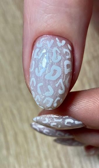 Гель для наращивания ногтей Польша Glitter MilkShake 50мл | Зображення 7