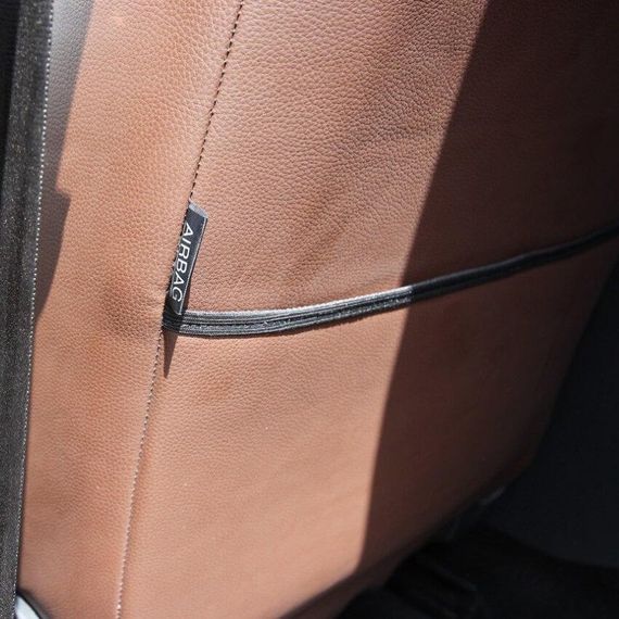 Чохли на сидіння з екошкіри та антари Dacia Logan 1 поколение 2008-2013 EMC-Elegant | Зображення 3