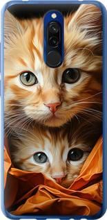 Чехол на Xiaomi Redmi 8 Котики 2 из пластика FCh_008366