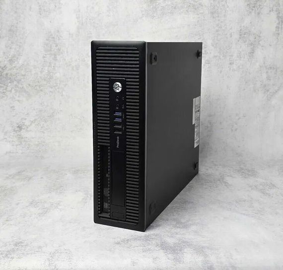 ПК HP ProDesk 600 G1 SFF / Intel Core i5-4570 (4 ядра по 3.2 - 3.6 GHz) / 8 GB DDR3 / 240 GB SSD / Intel HD Graphics 4600 / DVD-ROM / Win 7 Pro б/в | Зображення 1