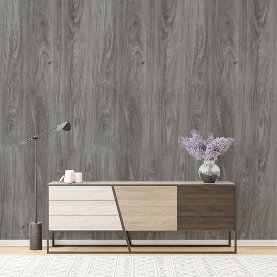 Самоклеюча вінілова плитка в рулоні 600х3000х2мм Попеляста (0004-8-матовий) SW-00001175 | Зображення 5