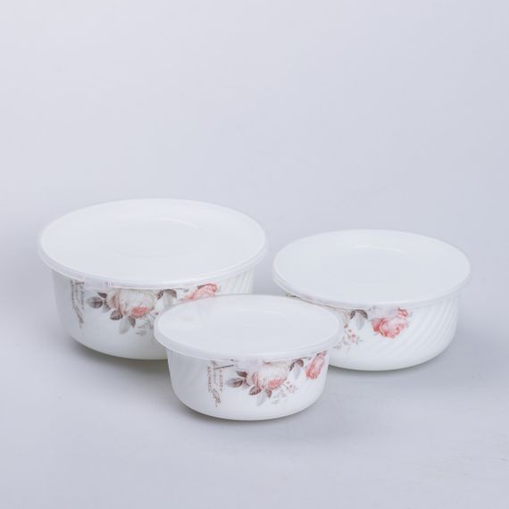 Набор пищевых контейнеров керамических Rose Hip 0,55/0,95/1,35 л | Зображення 2
