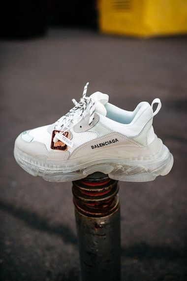 Кроссовки B*lenc/aga Tr!ple S "White , Вьетнам 0160 40 25.5 | Зображення 9