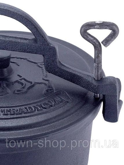 Казан чугунный Kamille Camping 7л, на ножках KM-4801V | Зображення 6
