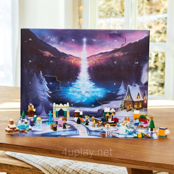 Новогодний адвент календарь 2025 ЛЕГО Дисней Холодное сердце Оригинал LEGO Disney Frozen Advent Calendar 2025 | Зображення 4
