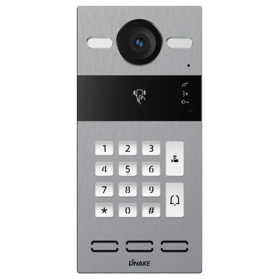 Dnake S213K/S SIP IP65, IK07 Grey Виклична панель