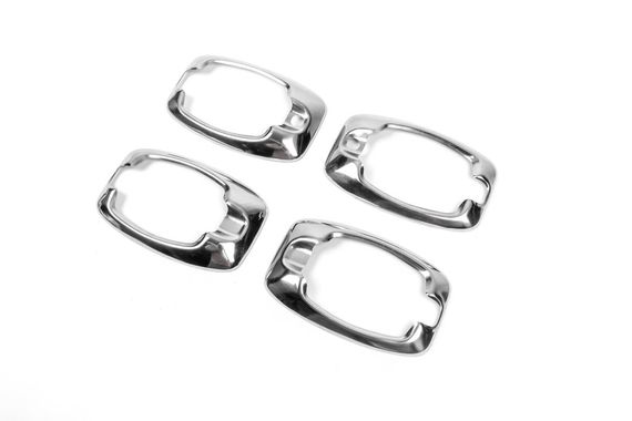 Накладки на ручки (нерж.) Накладки на ручки (4 части) для Peugeot Boxer 2006-2024 и | Зображення 6