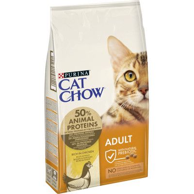 Сухой корм для кошек Purina Cat Chow Adult с курицей 15 кг (5997204514127) | Зображення 5