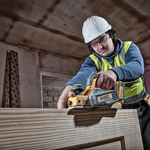 Рубанок аккумуляторный бесщёточный DeWALT DCP580P2 | Зображення 6