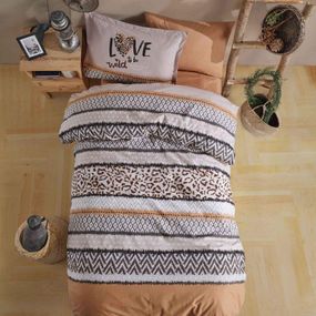 Дитяча постільна білизна Clasy Ranforce 160х220 Afro