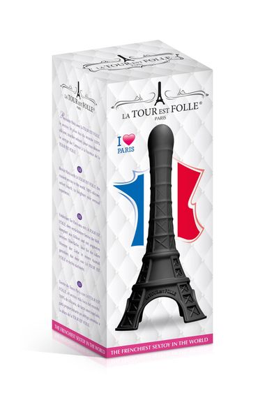 Дилдо La Tour Est Folle Paris Black | Зображення 1