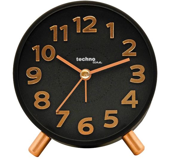 Годинник настільний Technoline Modell F Black/Cooper (Modell F) (DAS302473) | Зображення 1