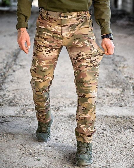 Еластичні тактичні брюки Patriot мультикам ПП7803 | Зображення 3