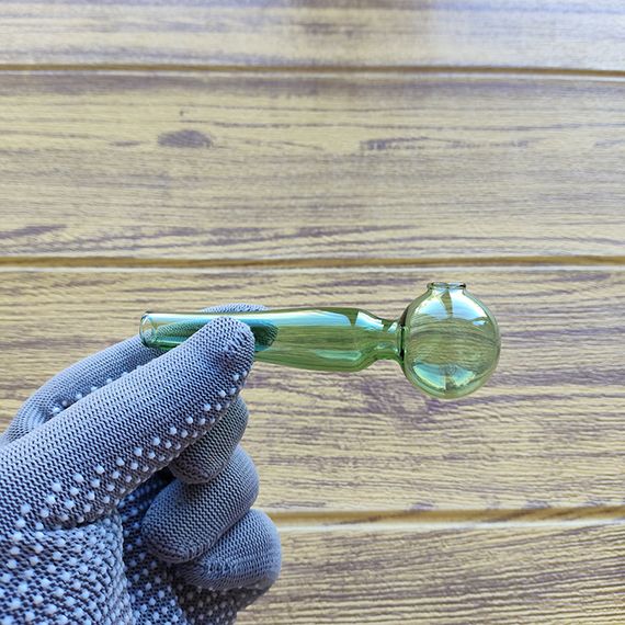 Стеклянная трубка Bullet Oil Green | Зображення 1