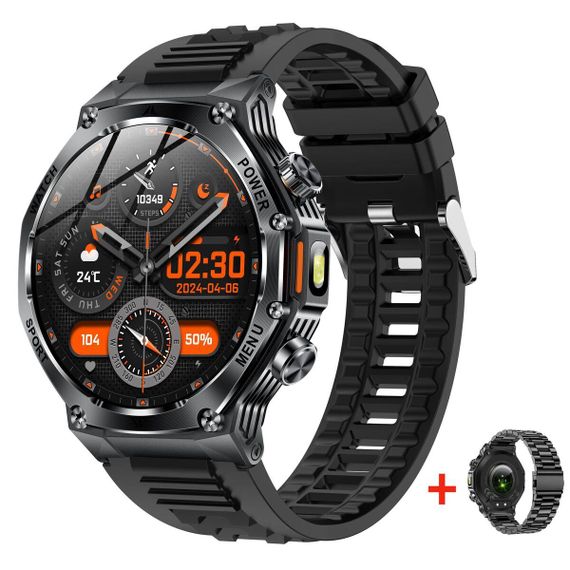 Smart Surf X Pro Black Rubber, 2 ремешка