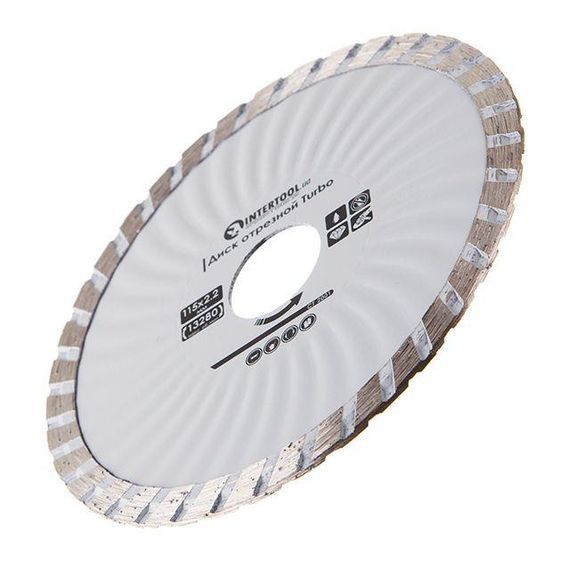 Диск відрізний Turbo, алмазний INTERTOOL CT-20011 | Зображення 2