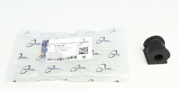 Втулка стабілізатора переднього VW Polo Skoda Roomster Fabia 99- d=17mm  07.30.136