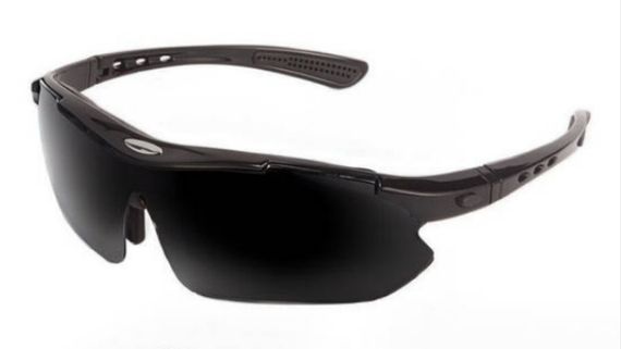 Тактичні захисні окуляри Oakley без бренду 5 пар змінних лінз оправа чорна | Зображення 1