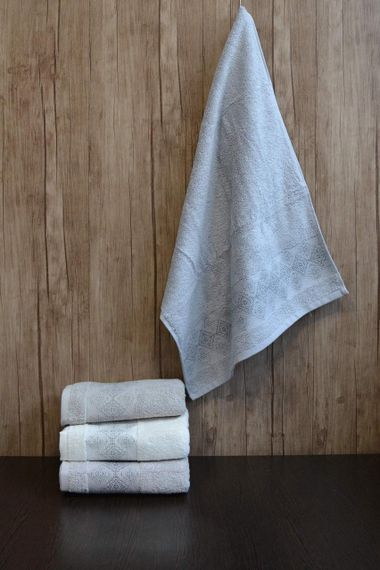 Набор полотенец 50х90 см Pupilla Misir, лицевые 4 шт. | Зображення 3