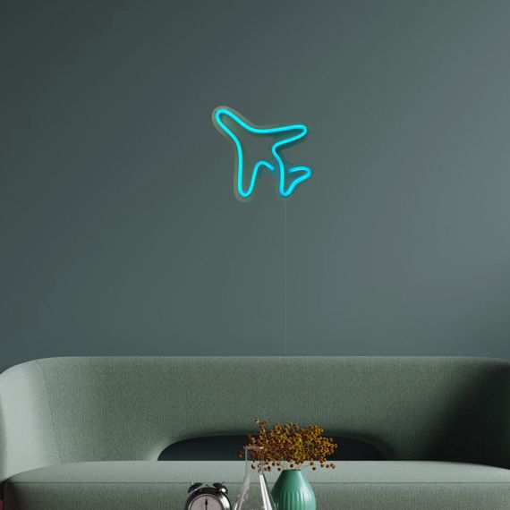 Неоновий світильник Літак 250х300 acr-n000089 | Зображення 7