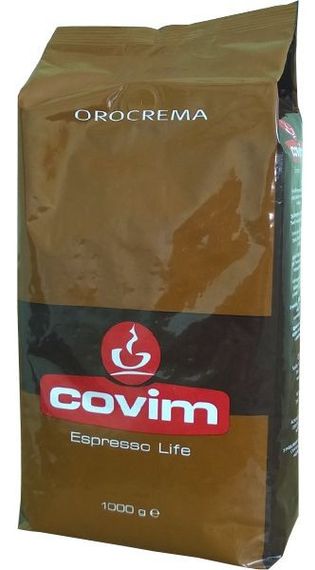 Кофе в зернах Covim Oro Crema 1кг 60% Арабика Италия Ковим Оригинал | Зображення 2