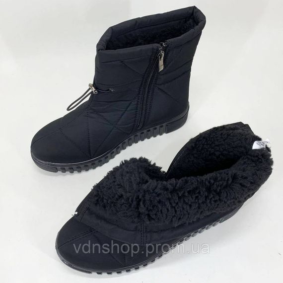 Жіночі галоші теплі 38р, Зимові бурки жіночі, Бурки жіночі хутряні Калоші CV-65 | Зображення 1