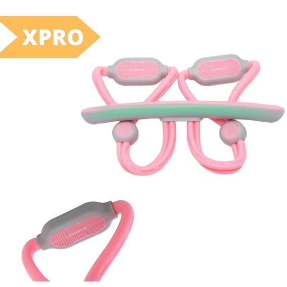 Тренажер - еспандер XPRO PEDAL PILLER WM45 для фітнесу рожевий (MER-14992_206) | Зображення 1