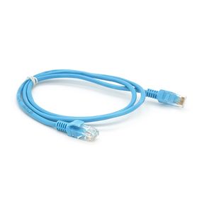 Патч-корд литой RITAR,CCA,UTP,RJ45,Cat.5e,1m,синий Q1000